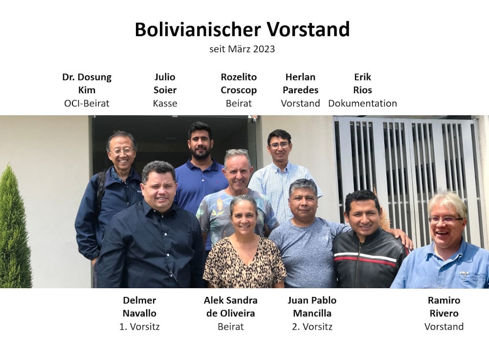 Bolivianischer Vorstand